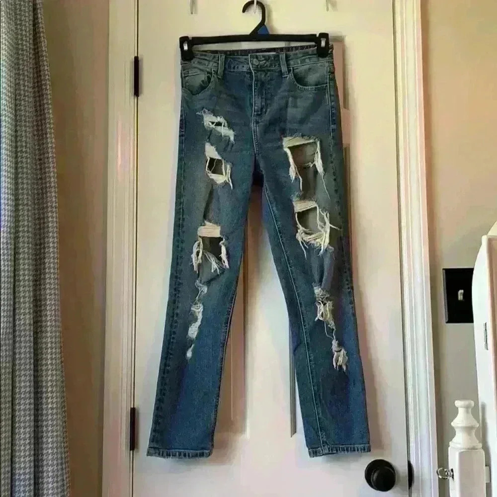Cello Rip Front Jeans